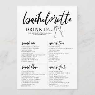 Beba si tarjeta de juego Bachelorette