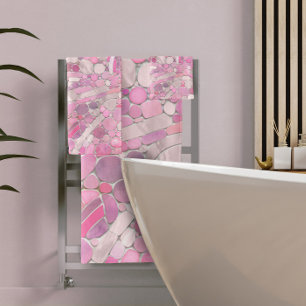 Bebbles Mosaic Art - Rosa Rubor Rosa