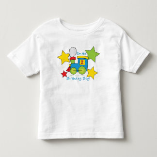 Bebé 2.ª camiseta de tren Birthday Boy