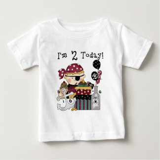 Bebé 2.ª camiseta y regalo pirata de cumpleaños