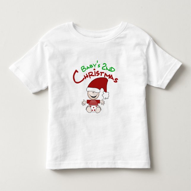 Bebé 2 Navidades camisetas y regalos (Anverso)