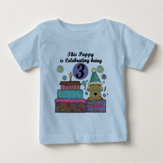 Bebé 3.ª Camiseta y Regalos de Aniversario