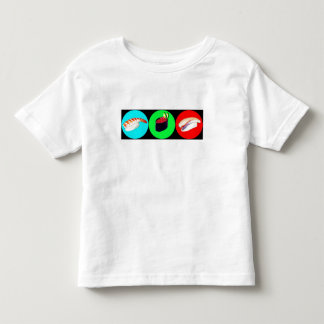 Bebé 3 poca camiseta de Sushies