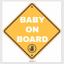 Bebé a bordo Pegatina en auto