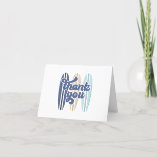 Bebé a bordo Surfboard Baby Shower Agradecimiento