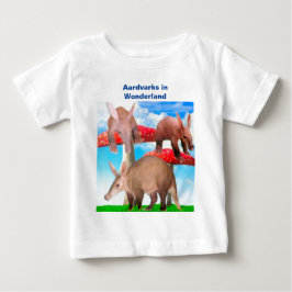 Bebé Aardvarks en camiseta para bebés de Wonderland