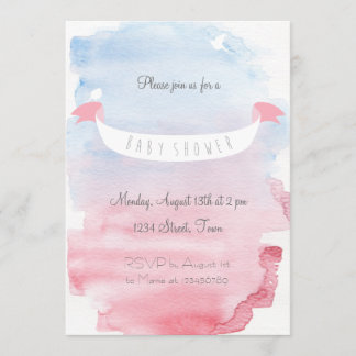 Bebé acaramelado Shower invitación