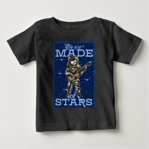 Bebé Adorables Espacio Eres Hecho De Estrellas Camiseta