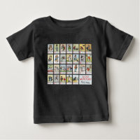 Alfabeto de gato, camiseta de Louis Wain Baby