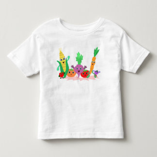 Bebé Amigos del Veggie para la camiseta de Todlers