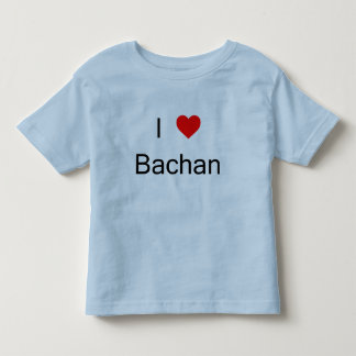 Bebé Amo la camiseta de Bachan
