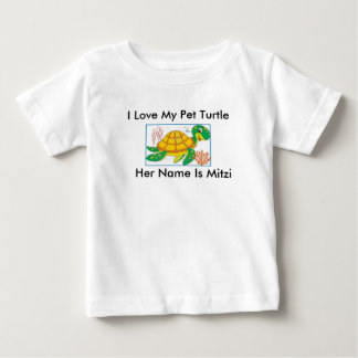 BEBÉ "AMO LA CAMISETA DE MI DEL MASCOTA NIÑO DE LA