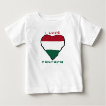 Amo la camiseta del niño de Nagyapa