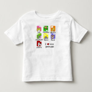 Bebé Amo la camiseta del volante del niño de los
