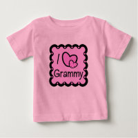 Amo la camiseta linda de Grammy