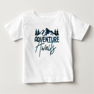 Bebé Aventura a la espera, camiseta de Mountain Baby