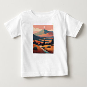 Bebé Aventura a la espera: camiseta de niños con tierra