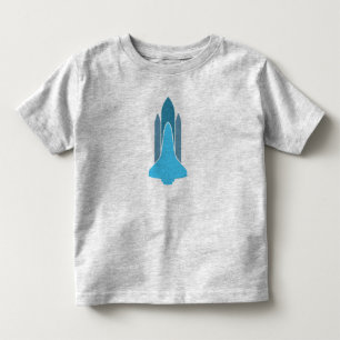 Bebé {Azul} camiseta gráfica de Rocket