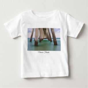 Bebé Bajo la camiseta de Navarre Beach Pier Baby Toddle