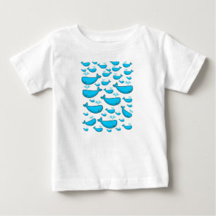 Bebé Ballena de camiseta para bebés