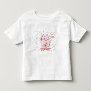 Bebé Ballerina Toddler Camiseta Rosa De Gato Passover