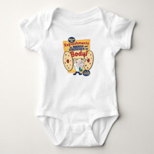 Bebé. Bendijo los refrigerios. camisa