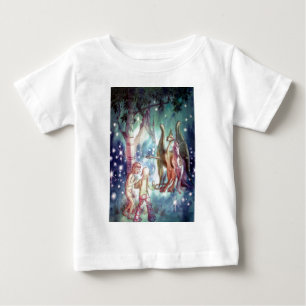 Bebé Bienvenidos a la camiseta del infante de Fairyland