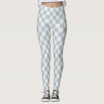 Bebé Blue Checkerboard Leggings - Suave y elegante<br><div class="desc">¡Mantente acogedor y moda con estas leggantas de tablero de ajedrez azul! El tranquilizante patrón azul y blanco roto añade un toque atemporal y precoz a cualquier conjunto, perfecto para descansar, hacer recados o alinearse bajo tus piezas favoritas. Suave, tenue y personalizable, son un armario esencial con un toque personal....</div>