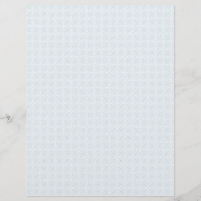 Bebé Blue Lace Scrapbooking Páginas Stacionals (Anverso)