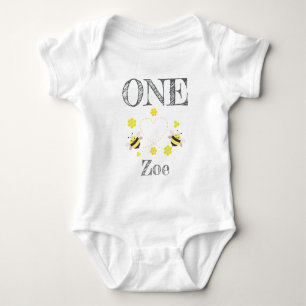 Bebé Body de Little Honey para niños cumpleaños 1