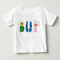 BÚFALO de la camiseta el | del bebé, NY (BUF)