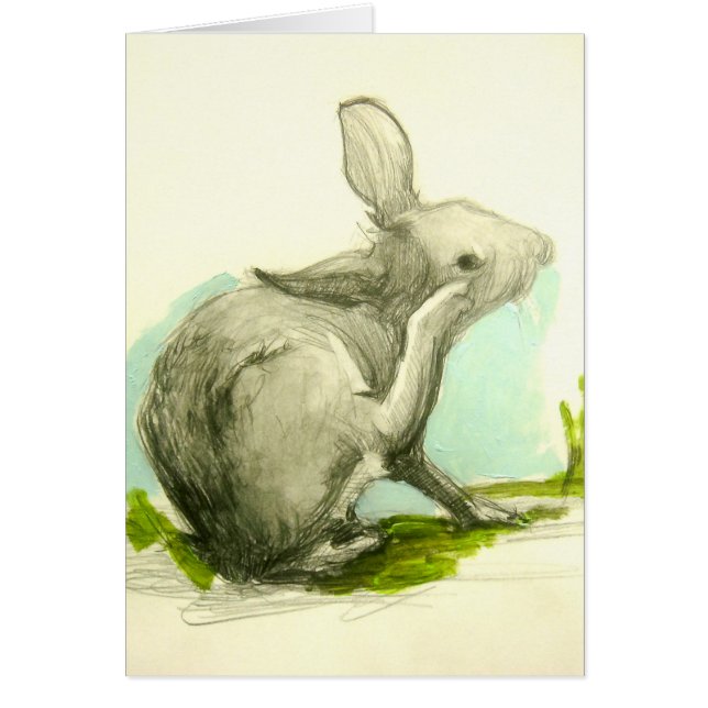 Bebé Bunny Escratizando Su Oído (Frente)