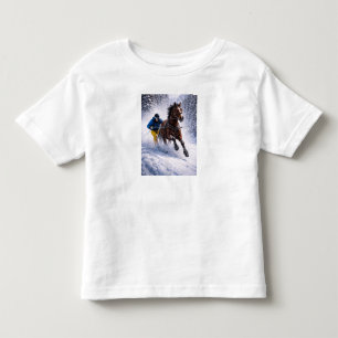 Bebé Caballo de invierno Ropa Camiseta Zapatos