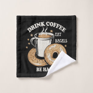 Bebe Café Come Bagels Sé Feliz