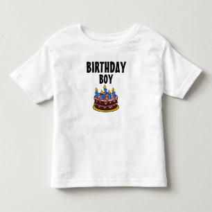 Bebé Cake Toddler camiseta de Birthday Boy