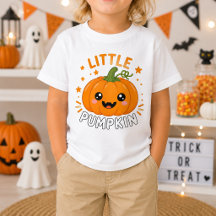 Calabacita Linda Camiseta de Halloween para Niños