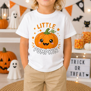 Bebé Calabacita Linda Camiseta de Halloween para Niños