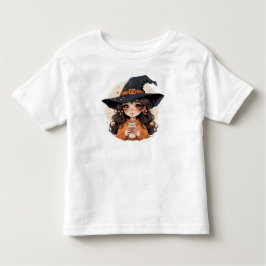 Bebé Camiseta acogedora de Halloween de otoño para niña