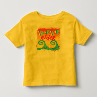 Bebé Camiseta amarilla para niños de verano surfer