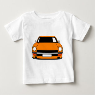 Bebé Camiseta anaranjada de Nissan 240z