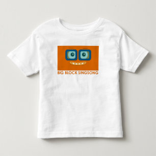 Bebé Camiseta anaranjada del niño de la banda de la