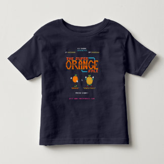 Bebé Camiseta anaranjada estupenda del niño de la