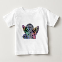 Camiseta Angel Baby | Camiseta de Querubín para Ni