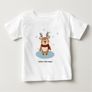 Bebé Camiseta auxiliar de Santa