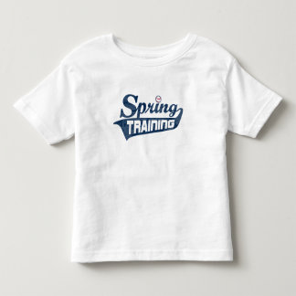 Bebé Camiseta Azul de Entrenamiento de Primavera
