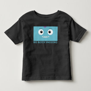 Bebé Camiseta azul del niño de la banda de la diversi