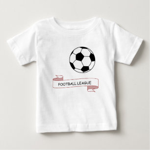 Bebé Camiseta básica para la liga de fútbol de bebés