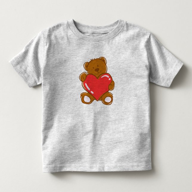 Bebé Camiseta básica para niños pequeños con diseño de  (Anverso)