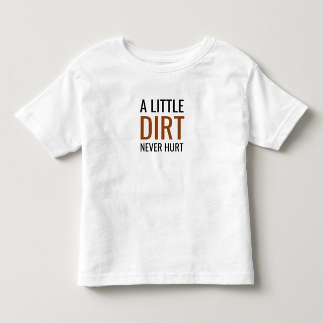 Bebé Camiseta básica para niños pequeños un poco de suc (Anverso)