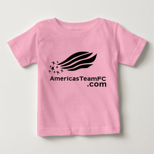 Bebé camiseta chica equipo de américa fc (Anverso)